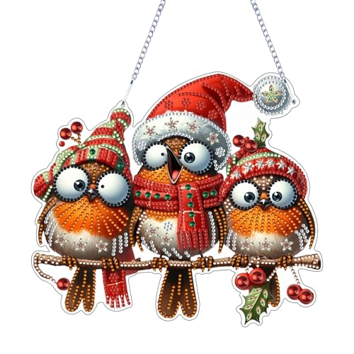 Kaezuy Diamond Painting Doppelseitig Anhänger 20.9x24CM Weihnachten Fensterbilder DIY Set Mit Zubehör Für Fensterdekoration Und Bastelgeschenke Kaezuy Diamond Painting Doppelseitig Anhänger 20.9x24CM Weihnachten Fensterbilder DIY Set Mit Zubehör Für Fensterdekoration Und Bastelgeschenke von Kaezuy