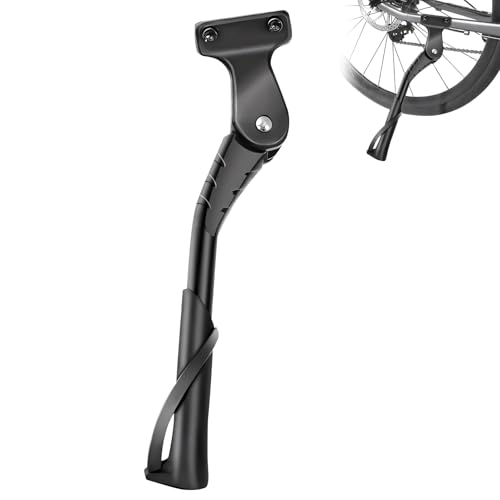 Kaezuy Fahrradständer, Einstellbarer 24-29 Zoll Fahrrad Montageständer, Leichter Bike Kickstand, Rutschfest Seitenständer, Stabil Fahrrad Ständer für Mountainbike Rennrad (2 Löchern) von Kaezuy