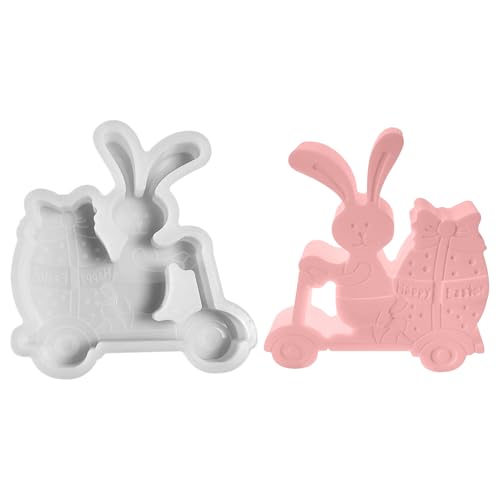 Kaezuy Hasen-Ei-Gießform Silikon 3D Kaninchen Form Für Festtagsdeko Und Handwerk Lebensmittelecht von Kaezuy
