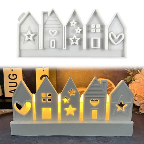 Kaezuy Silikonformen Gießformen Zum Basteln Für Kerzen Und Seife 20,9 x 9,5 cm Hochwertige Backform Wiederverwendbar Perfekte DIY Geschenk von Kaezuy
