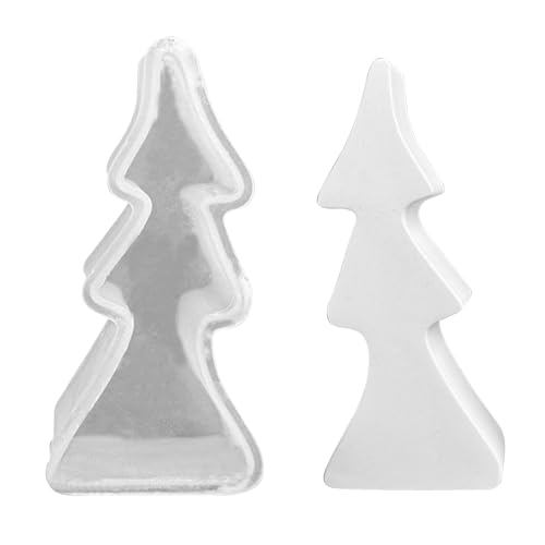 Kaezuy Weihnachtsbaum Silikonformen Aus Hochwertigem Silikon Für DIY Weihnachtshandwerk Gießformen Kerzen Epoxidharz Geschenke Dekoration Basteln (A) von Kaezuy