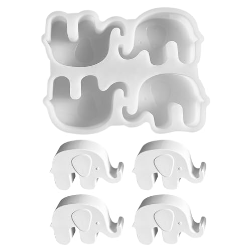 Silikonformen Gießformen Tier, Gießform Zum Gießen Tier Silikonform Silikon Gießform, Kerzenform Seifenform Epoxidharz Formen Tier Giessform für Kerzen Gips Seifen (Elefant) von Kaezuy
