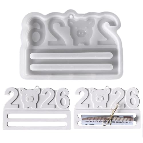 Silikonformen Gießformen Weihnachten, Gießformen Silikon Geldgeschenk, Pralinenschachtel Gipsformen zum Gießen, Weihnachtsmann Elch Giessformen für Geldgeschenke (G) von Kaezuy