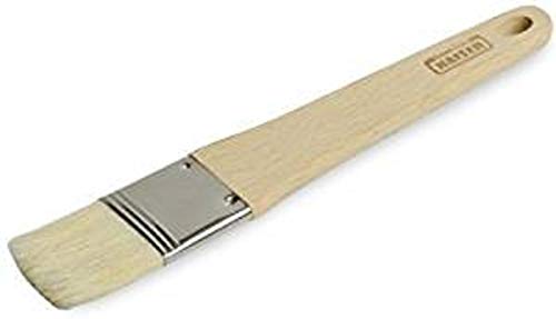 Kaiser Holz-Backpinsel 1" 20,5 cm Pâtisserie flexible Naturborsten Sichere Borsten-Metall-Fixierung Griff aus robustem unbehandelten Buchenholz von WMF