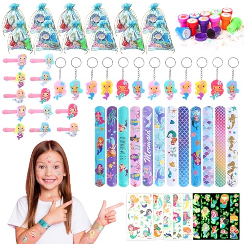 Kaisibum Meerjungfrau Mitgebsel Kindergeburtstag Mädchen Meerjungfrau Geburtstagsdeko Meerjungfrau Party Kindergeburtstag Party Taschen Armbänder Geschenke für 3-12 Jahre Kinder Kaisibum Meerjungfrau Mitgebsel Kindergeburtstag Mädchen Meerjungfrau Geburtstagsdeko Meerjungfrau Party Kindergeburtstag Party Taschen Armbänder Geschenke für 3-12 Jahre Kinder von Kaisibum