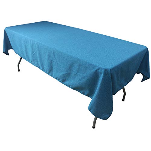 KaitatsuSen Rechteckige Tischdecke aus Polyesterstoff, Blau, 140x240cm von KaitatsuSen