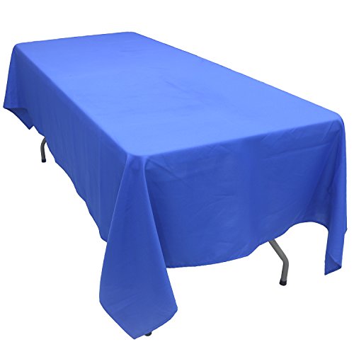 KaitatsuSen Rechteckige Tischdecke aus Polyesterstoff, Königsblau, 150x240cm von KaitatsuSen