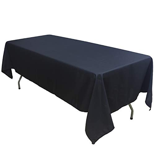 KaitatsuSen Rechteckige Tischdecke aus Polyesterstoff, Schwarz, 150x240cm von KaitatsuSen