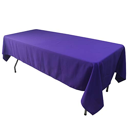 KaitatsuSen Rechteckige Tischdecke aus Polyesterstoff, Violett, 150x200cm von KaitatsuSen