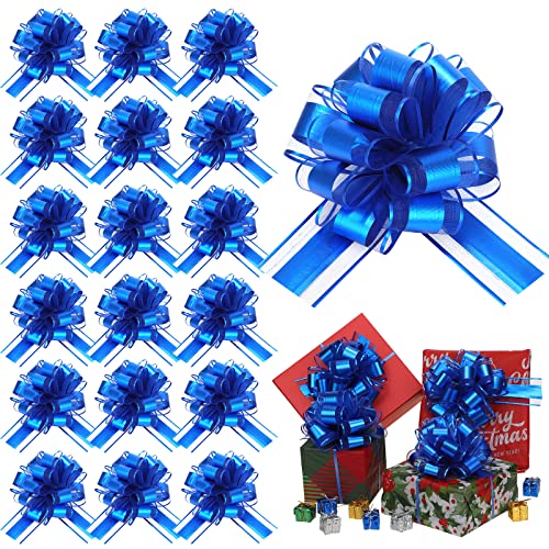 Blaue Schleifen, 20-teiliges Geschenkpapier-Set für Weihnachten, Hochzeit und Valentinstag, 15,2 cm Blaue Schleifen, 20-teiliges Geschenkpapier-Set für Weihnachten, Hochzeit und Valentinstag, 15,2 cm von Kajfjad