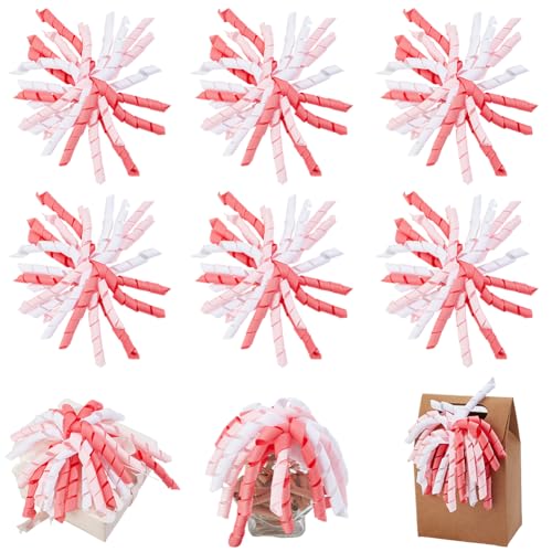 Gelockte Schleifen, 6-teiliges selbstklebendes Ripsband-Set für Hochzeitsgeschenke, Geburtstagsfeiern und Urlaubsdekoration Gelockte Schleifen, 6-teiliges selbstklebendes Ripsband-Set für Hochzeitsgeschenke, Geburtstagsfeiern und Urlaubsdekoration von Kajfjad