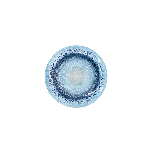Kaladia Keramik Reibeteller/Keramikhobel - ideal für Ingwer, Parmesan etc. - in Blau - Durchmesser: 12 cm - handgemacht & handbemalt - Made in Spain Kaladia Keramik Reibeteller/Keramikhobel - ideal für Ingwer, Parmesan etc. - in Blau - Durchmesser: 12 cm - handgemacht & handbemalt - Made in Spain von Kaladia