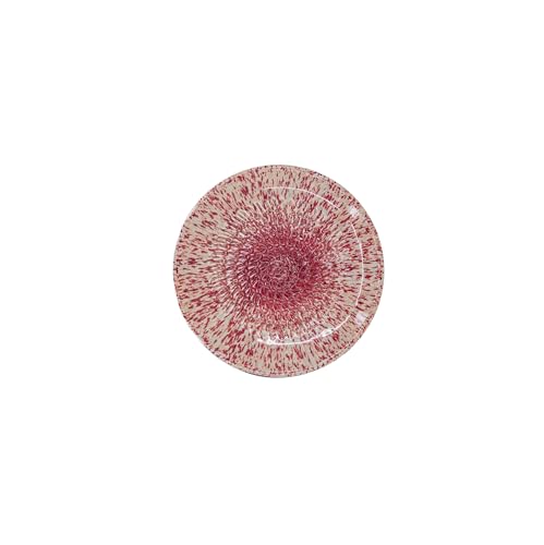Kaladia Keramik Reibeteller/Keramikhobel - ideal für Ingwer, Parmesan etc. - in Pink gesprenkelt - Durchmesser: 12 cm - handgemacht & handbemalt - Made in Spain Kaladia Keramik Reibeteller/Keramikhobel - ideal für Ingwer, Parmesan etc. - in Pink gesprenkelt - Durchmesser: 12 cm - handgemacht & handbemalt - Made in Spain von Kaladia