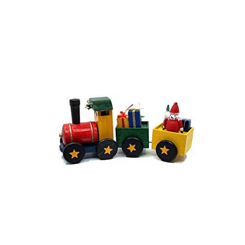 Kaladia Räucherkerzenhalter „Weihnachts-Lokomotive“ mit Weihnachtsmann – liebevoll gestaltete Holzfigur für Festliche Stimmung - Maße: 24 x 7,5 x 11 cm - für Räucherkerzen der Größe M Kaladia Räucherkerzenhalter „Weihnachts-Lokomotive“ mit Weihnachtsmann – liebevoll gestaltete Holzfigur für Festliche Stimmung - Maße: 24 x 7,5 x 11 cm - für Räucherkerzen der Größe M von Kaladia