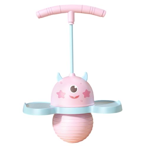 Bounce Jump Trick Board, Jumper mit Griff und Ballpumpe, Bouncing Ball, Safe und Fun Stick für Kinder Jungen Mädchen Erwachsene (Style1) von Kalastussaari