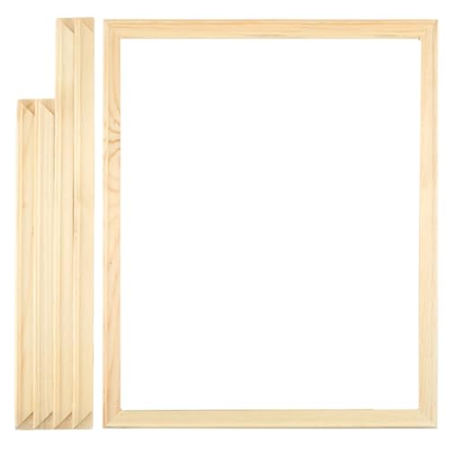 Hölzerne Leinwandrahmen, 2 Set Einfach montieren rechteckige Streifen, 16x20 DIY -Bahnrahmen für Ölmalerei, Fotos, Wandkunst Hölzerne Leinwandrahmen, 2 Set Einfach montieren rechteckige Streifen, 16x20 DIY -Bahnrahmen für Ölmalerei, Fotos, Wandkunst von Kalastussaari