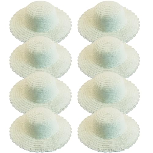 Kalastussaari Strohhüte, 8pcs DIY Set von Kalastussaari