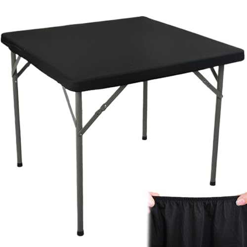 Quadratische Tischdecken 34 x 34 Elastizitätskartentisch Tischdecke Stretch Card Tischabdeckung Leichtes schwarzes Tischdecke für Party Dining Küchen Heim Cover Quadratische Tischdecken 34 x 34 Elastizitätskartentisch Tischdecke Stretch Card Tischabdeckung Leichtes schwarzes Tischdecke für Party Dining Küchen Heim Cover von Kalastussaari