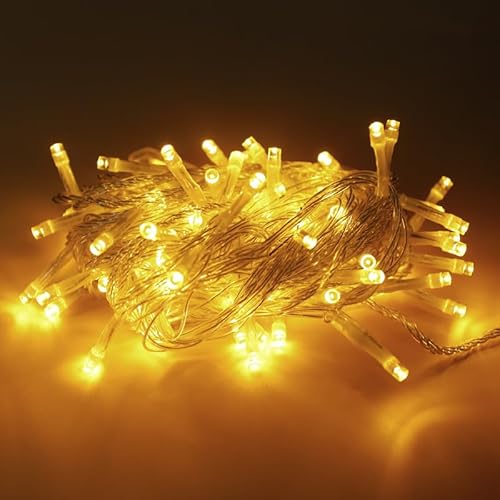 Kaleora LED Lichterkette, 3 Meter, 20 LEDs, Warmweiß, Batteriebetrieben, Blinkend und Dauerlicht Modi Kaleora LED Lichterkette, 3 Meter, 20 LEDs, Warmweiß, Batteriebetrieben, Blinkend und Dauerlicht Modi von Kaleora
