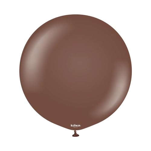 Kalisan - Standard-Luftballons (Einheitsgröße) (dunkelbraun) von Kalisan