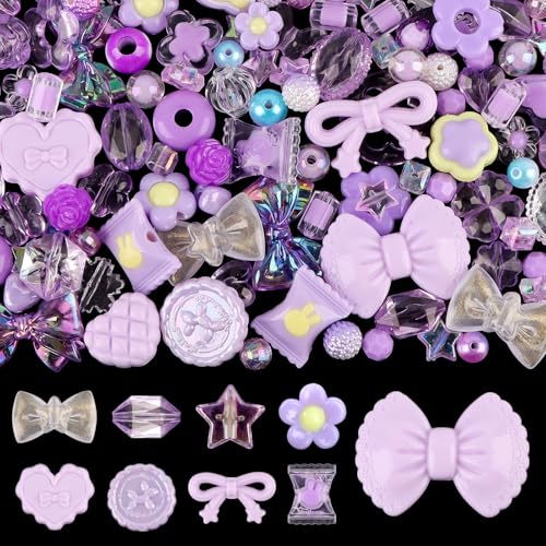 Kalolary Acryl-Pastellperlen zur Schmuckherstellung, bunte Schleife, Schmetterling, Blume, Kawaii, Kunststoff, Süßigkeiten, Herz, niedliche Makronen, ästhetische Perlen für Armband, Halskette Kalolary Acryl-Pastellperlen zur Schmuckherstellung, bunte Schleife, Schmetterling, Blume, Kawaii, Kunststoff, Süßigkeiten, Herz, niedliche Makronen, ästhetische Perlen für Armband, Halskette von Kalolary