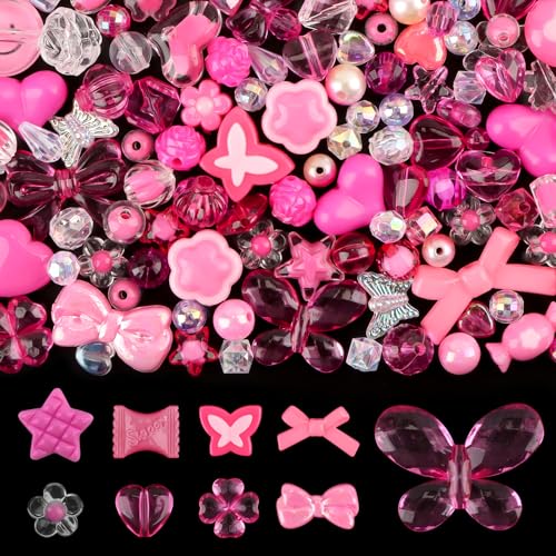 Kalolary Acryl-Pastellperlen zur Schmuckherstellung, bunte Schleife, Schmetterling, Blume, Kawaii, Kunststoff, Süßigkeiten, Herz, niedliche Makronen, ästhetische Perlen für Armband, Halskette Kalolary Acryl-Pastellperlen zur Schmuckherstellung, bunte Schleife, Schmetterling, Blume, Kawaii, Kunststoff, Süßigkeiten, Herz, niedliche Makronen, ästhetische Perlen für Armband, Halskette von Kalolary