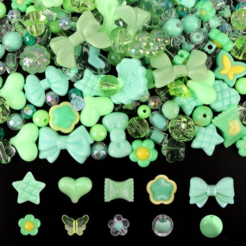 Kalolary Acryl-Pastellperlen zur Schmuckherstellung, bunte Schleife, Schmetterling, Blume, Kawaii, Kunststoff, Süßigkeiten, Herz, niedliche Makronen, ästhetische Perlen für Armband, Halskette Kalolary Acryl-Pastellperlen zur Schmuckherstellung, bunte Schleife, Schmetterling, Blume, Kawaii, Kunststoff, Süßigkeiten, Herz, niedliche Makronen, ästhetische Perlen für Armband, Halskette von Kalolary