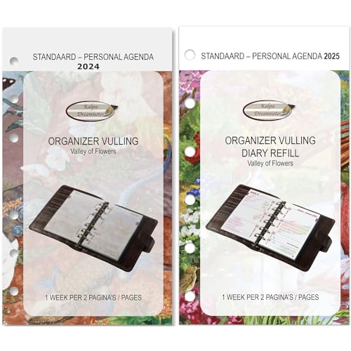Kalpa 6 Ringbuch Agenda Nachfüllen Personal Organizer Terminplaner Einlage Kalendereinlage, 2025, B6 Persönlich, 1 Tag auf 1 Seite Kalpa 6 Ringbuch Agenda Nachfüllen Personal Organizer Terminplaner Einlage Kalendereinlage, 2025, B6 Persönlich, 1 Tag auf 1 Seite von Kalpa