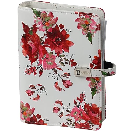 Organizer Agenda Nachfüllbares Ringbuch Loseblatt Binder 6 Löcher Notizbuch Ringbinder Planer Tagebuch Terminplaner Woche Auf Zwei Seiten Nachfüllkalender 2024 2025 2026, A6 Personal, Rote Rose Organizer Agenda Nachfüllbares Ringbuch Loseblatt Binder 6 Löcher Notizbuch Ringbinder Planer Tagebuch Terminplaner Woche Auf Zwei Seiten Nachfüllkalender 2024 2025 2026, A6 Personal, Rote Rose von Kalpa