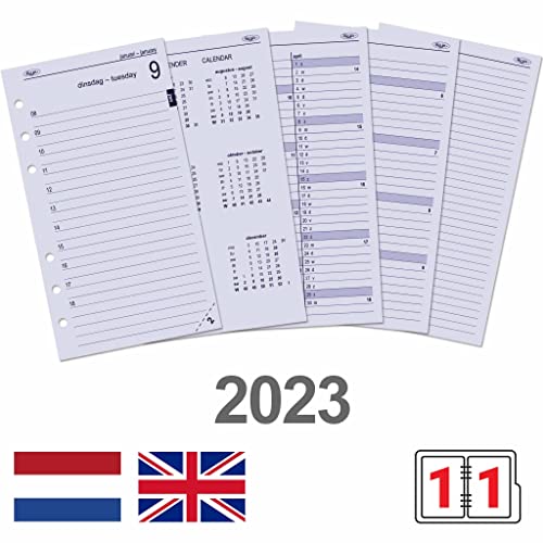 Persönlich Ringbuch Kalendereinlagen Täglich NL EN 2025 Persönlich Ringbuch Kalendereinlagen Täglich NL EN 2025 von Kalpa