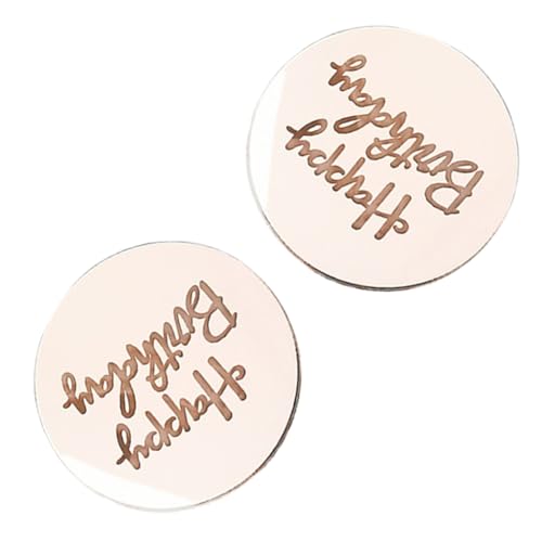 10 Stück Happy Birthday Acryl Cupcake Topper Kuchen Dekoration Party Supplies 10 Stück Happy Birthday Acryl Cupcake Topper Kuchen Dekoration Party Supplies von Kalttoy
