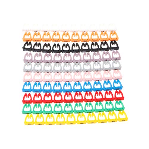 100 Stück/Set numerische Kabeletiketten für RJ45, buntes numerisches Kabeletikett 100 Stück/Set numerische Kabeletiketten für RJ45, buntes numerisches Kabeletikett von Kalttoy