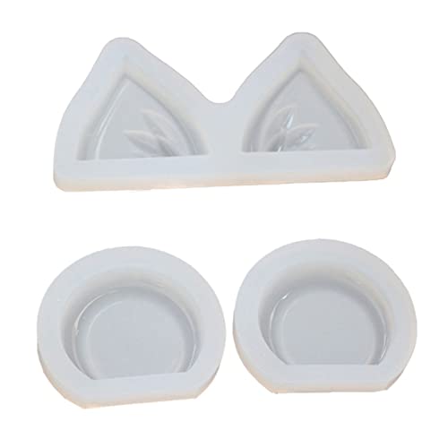 2-teilige Kristall-Epoxid-Form für Ohren, Bärenohren für Seife, Schmuckherstellung, Dekoration 2-teilige Kristall-Epoxid-Form für Ohren, Bärenohren für Seife, Schmuckherstellung, Dekoration von Kalttoy