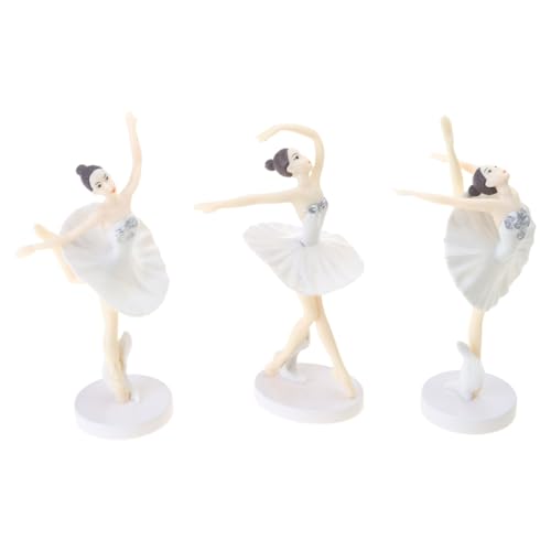 3 Stück Ballerinas Kuchendekorationen Topper für Mädchen Geburtstagsparty 3 Stück Ballerinas Kuchendekorationen Topper für Mädchen Geburtstagsparty von Kalttoy