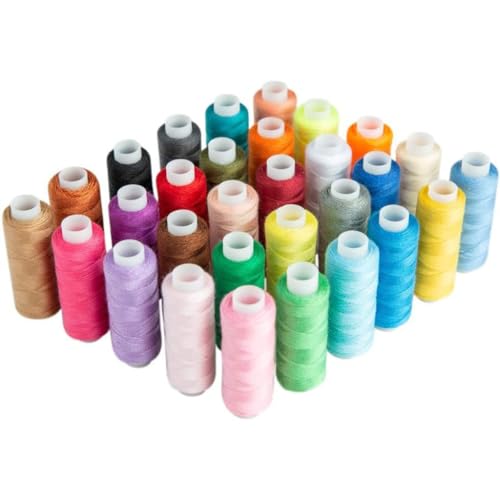 30 Rollen Polyester-Nähgarn für Stickerei von Kalttoy