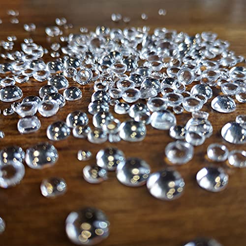 350 Stück künstliche Tautropfen-Wassertropfen-Steine für Bastelarbeiten, Bastelarbeiten 350 Stück künstliche Tautropfen-Wassertropfen-Steine für Bastelarbeiten, Bastelarbeiten von Kalttoy