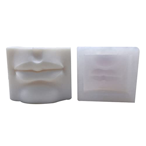 3D-Form für Ohr, Mund, Augen, Nase, Silikon, Epoxidharz, für Sojawachs, Gips, Harz, Gießen, Handarbeiten 3D-Form für Ohr, Mund, Augen, Nase, Silikon, Epoxidharz, für Sojawachs, Gips, Harz, Gießen, Handarbeiten von Kalttoy