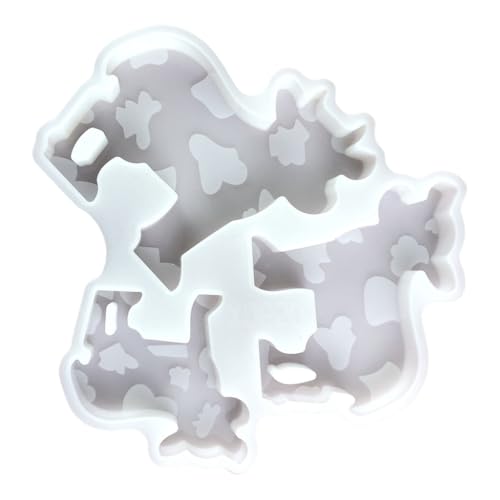 3D-Küh-Formen, Ornament-Formen, handgefertigte Silikonform, Kerzenformen, Seife, Gießformen für Heimdekorationen 3D-Küh-Formen, Ornament-Formen, handgefertigte Silikonform, Kerzenformen, Seife, Gießformen für Heimdekorationen von Kalttoy