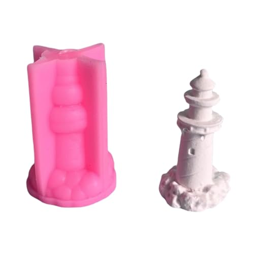 3D-Silikonform mit Leuchtturm, Ornament-Formen, Epoxidharz, Kerzenformen 3D-Silikonform mit Leuchtturm, Ornament-Formen, Epoxidharz, Kerzenformen von Kalttoy