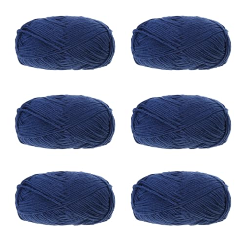 6 x Häkelgarn, weiches Acrylgarn, Baumwollgarn, Strickgarn, Webgarn 6 x Häkelgarn, weiches Acrylgarn, Baumwollgarn, Strickgarn, Webgarn von Kalttoy