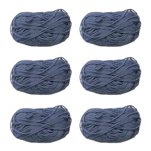 6 x Häkelgarn, weiches Acrylgarn, Baumwollgarn, Strickgarn, Webgarn 6 x Häkelgarn, weiches Acrylgarn, Baumwollgarn, Strickgarn, Webgarn von Kalttoy