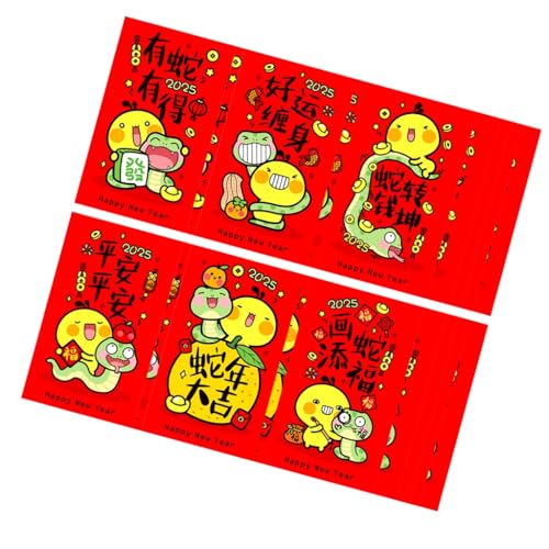 60 Stück "Happy New Year"-Aufkleber, 5,1 x 8,9 cm, rechteckig, selbstklebende Verpackungsetiketten 60 Stück "Happy New Year"-Aufkleber, 5,1 x 8,9 cm, rechteckig, selbstklebende Verpackungsetiketten von Kalttoy