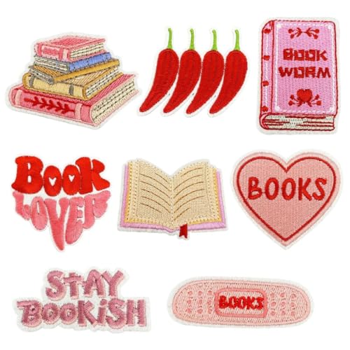 8 Stück Aufnäher / Bügelbilder Chilis Stickerei Patches Buchish Repair Patches 8 Stück Aufnäher / Bügelbilder Chilis Stickerei Patches Buchish Repair Patches von Kalttoy