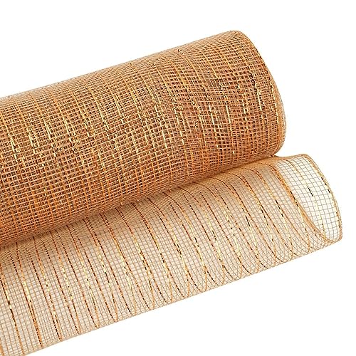 9 m Polyester-Netzband für Weihnachtsbaum, Netzstoff, dekorativer Kranz 9 m Polyester-Netzband für Weihnachtsbaum, Netzstoff, dekorativer Kranz von Kalttoy