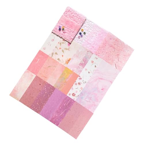 Ästhetisches dekoratives Papier, strukturiertes Scrapbook-Papier mit 5 Tasten, für Scrapbooking, Tagebuch, Bilderrahmen, Album, 26 Blatt Ästhetisches dekoratives Papier, strukturiertes Scrapbook-Papier mit 5 Tasten, für Scrapbooking, Tagebuch, Bilderrahmen, Album, 26 Blatt von Kalttoy