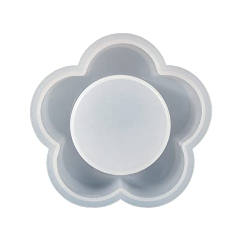 Blumen-Teelichthalter, Harzform, Kerzenhalter, Form für Schmuckkästchen, Schmuckbehälter, Süßigkeiten-Box, Heimdekoration von Kalttoy