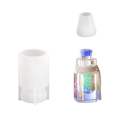 Epoxidharz-Treibflaschen-Form, herzförmige Wunschflasche, Nachtlicht, Silikonformen, Schmuck, Anhänger zum Basteln Epoxidharz-Treibflaschen-Form, herzförmige Wunschflasche, Nachtlicht, Silikonformen, Schmuck, Anhänger zum Basteln von Kalttoy