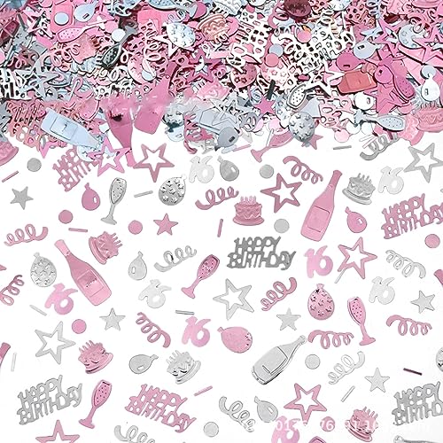 Geburtstag Konfetti 16/18/20/21/30/40/50 Geburtstag Deko Rosegold Tisch Geburtstag Konfetti 16/18/20/21/30/40/50 Geburtstag Deko Rosegold Tisch von Kalttoy