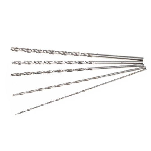 HSS-Spiralbohrer, gerader Schaft, elektrisch, 2–5 mm, 152 mm, 5 Stück HSS-Spiralbohrer, gerader Schaft, elektrisch, 2–5 mm, 152 mm, 5 Stück von Kalttoy