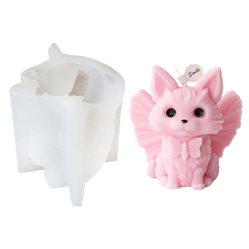 Harzform zur Schmuckherstellung für Skulpturen, Handwerk, zarte Flügel, Katze, Kerzengießform Harzform zur Schmuckherstellung für Skulpturen, Handwerk, zarte Flügel, Katze, Kerzengießform von Kalttoy